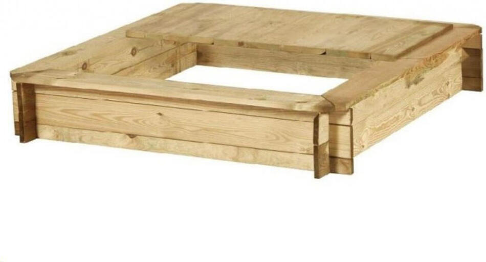 Pískoviště Marimex dřevěné, čtyřhranné s krytem