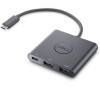 DELL adaptér / redukce USB-C/ 2x USB-A/ power delivery (470-AEGX)