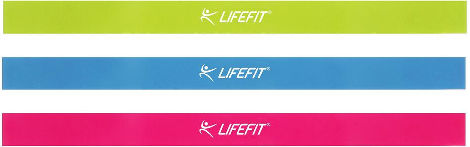 Posilovací gumy LIFEFIT SOFT,MEDIUM,HARD