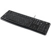 Logitech K120 keyboard Wired - USB, Hungarian layout, black (920-002640)
