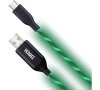 USB kabel Yenkee YCU 341 GN LED USB C, 1m
