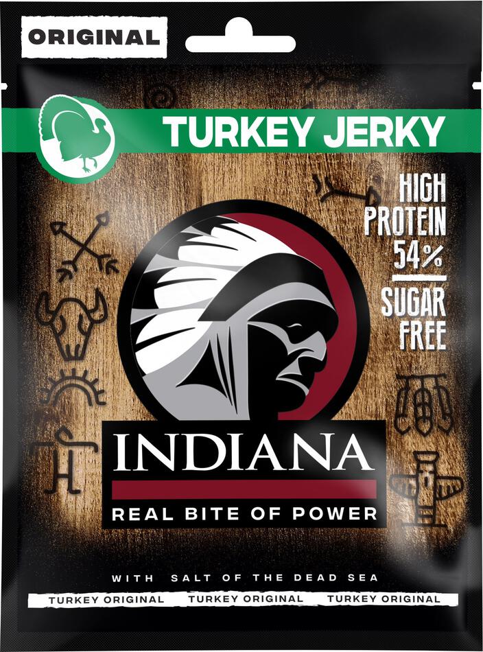 INDIANA Jerky krůtí Original 25g INDIANA s.r.o.