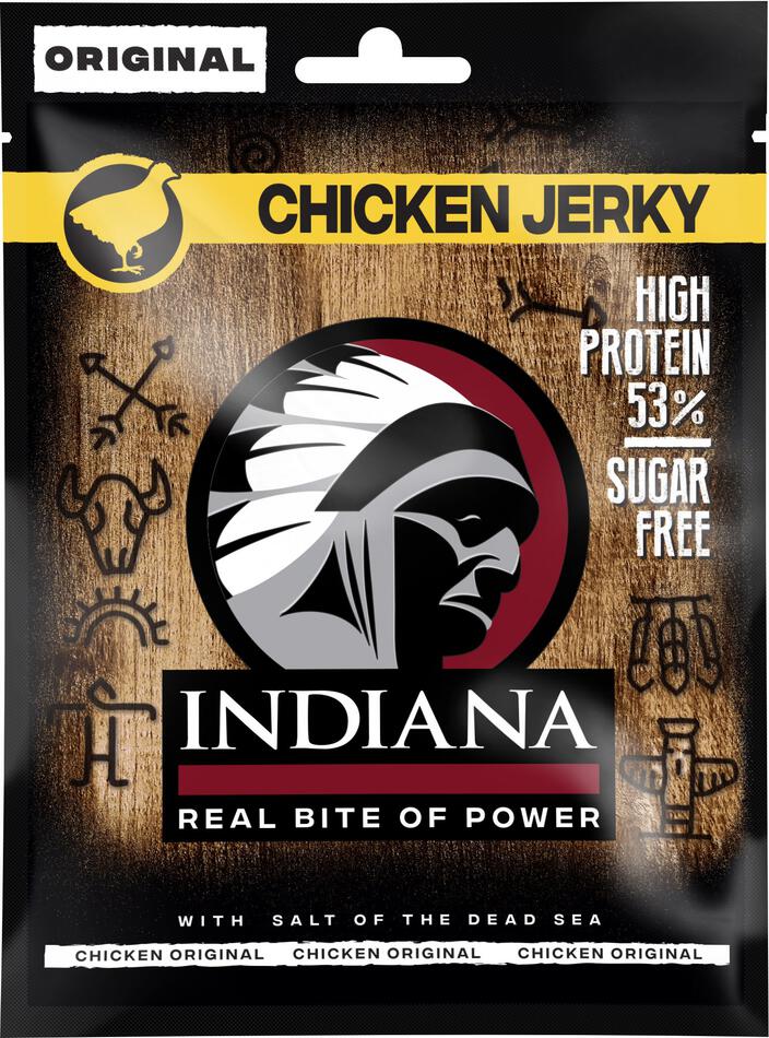 INDIANA Jerky kuřecí Original 25g INDIANA s.r.o.
