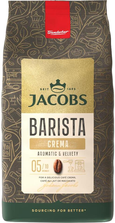 Zrnková káva JACOBS Barista Crema 1kg Tassimo