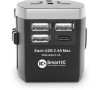Cestovní adaptér Aligator 3,4A,3xUSB,čern CHS0009