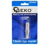 Nástavec pro pneumatickou hadici 13mm, samec GEKO