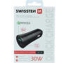 SWISSTEN CL ADAPTÉR QUICK CHARGE 3.0 + USB 2,4A 30W METAL ČERNÝ