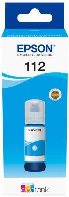 Epson 112 EcoTank Pigment Cyan ink bottle (C13T06C24A)