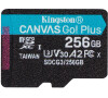 Kingston Canvas Go Plus A2/micro SDXC/256GB/UHS-I U3 / Class 10 (SDCG3/256GBSP)