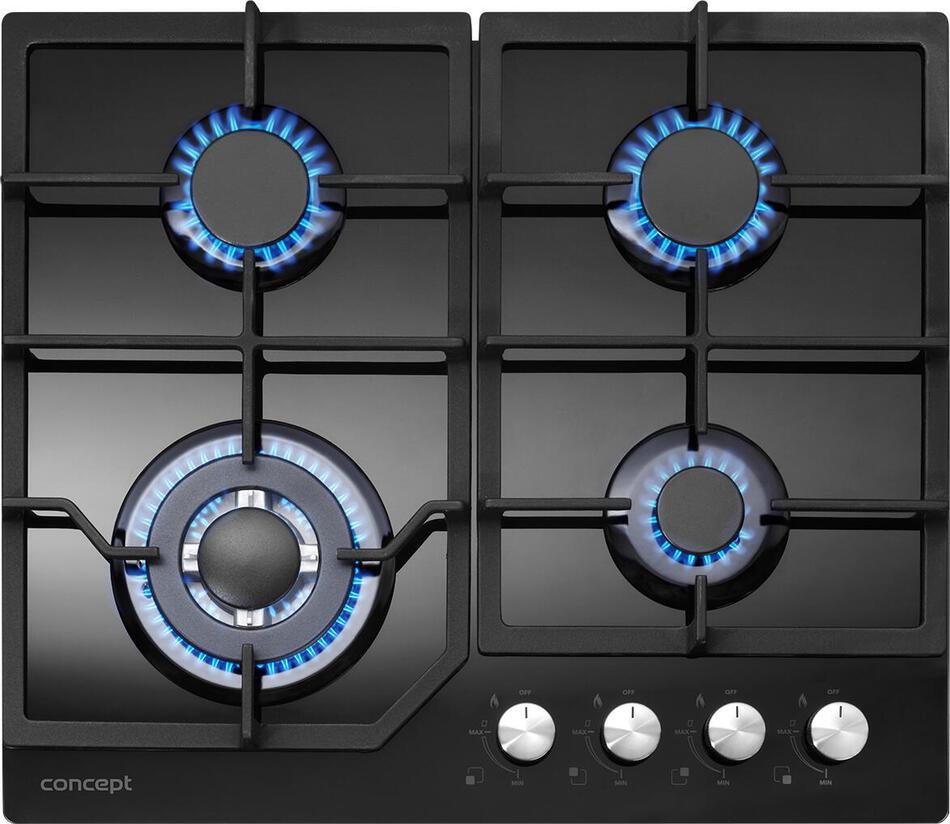Plynová deska Concept PDV7460bc BLACK