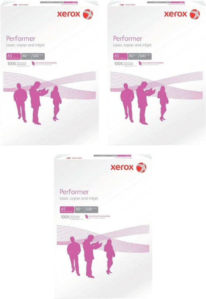 SET 3x Xerox Performer 495L90645, A4, 500 listů (003R90649)