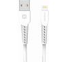 DATOVÝ KABEL SWISSTEN USB / LIGHTNING 1,0 M BÍLÝ