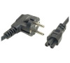 Intel NUC Bulk AC cord - 0.6m / 2ft, C5 connector, EU plug, single pack (AC06C05EU)