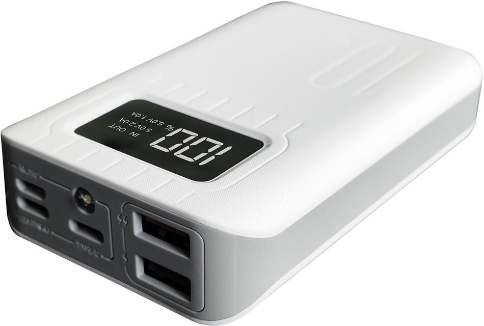 Powerbanka Viking go10, 10000mAh, bílá (VGO10W)