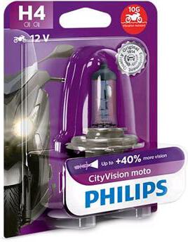 Autožárovka Philips H4 CityVision Moto