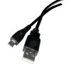 Kabel TIPA USB 2.0 A/Micro USB 1,8m černý