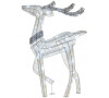 LED vánoční 3D sob, 76cm, vnitřní, studená bílá, časovač