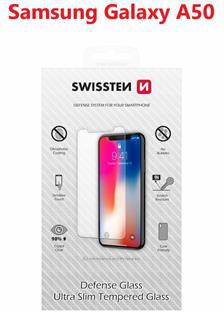 OCHRANNÉ TEMPEROVANÉ SKLO SWISSTEN PRO SAMSUNG A505 GALAXY A50 RE 2,5D