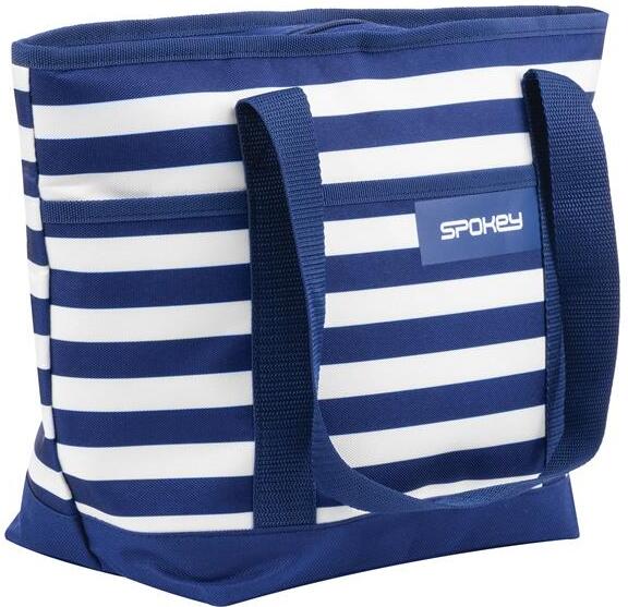 Spokey ACAPULCO Termotaška, 12 l, modré pruhy