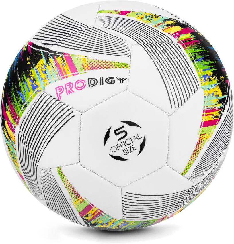 Spokey PRODIGY Fotbalový míč, vel. 5, bílý