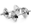 Spokey EGIS LUX Sada činek 20 kg chrom