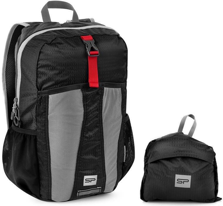 Turistický batoh Spokey Hidden Peak 18 l, černo-červený