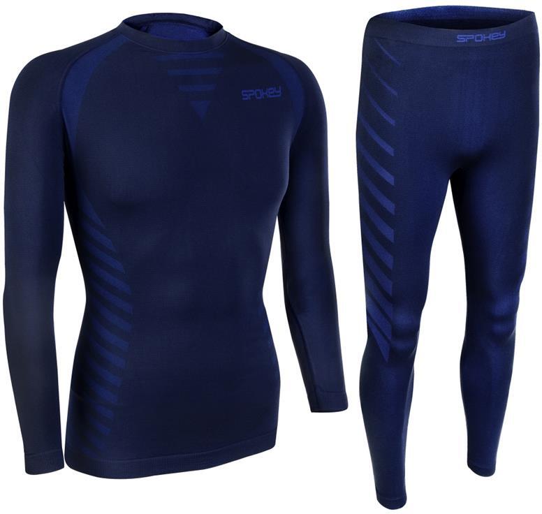 Spokey WINDSTAR SET Pánské termoprádlo, tmavě modré, vel. XL/XXL