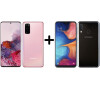 SET Samsung S20 Pink + A20
