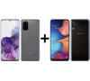 SET Samsung S20+ Gray + A20