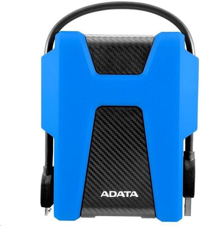 A-Data ADATA Externí HDD 1TB 2,5" USB 3.1 AHD680, modrý (gumový, nárazu odolný) (AHD680-1TU31-CBL)