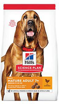 Hill's Can. SP Mature Adult 7+ Light Med.Chicken 14kg