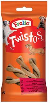 Frolic pochoutka Twistos 6ks s hovězím