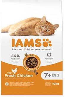 Iams Cat Senior Chicken 10kg