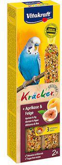 Vitakraft Bird Kräcker Andulka meruňka+fík tyč 2ks