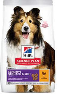 Hill's Can. SP Sensitive Adult Medium Chicken 14kg