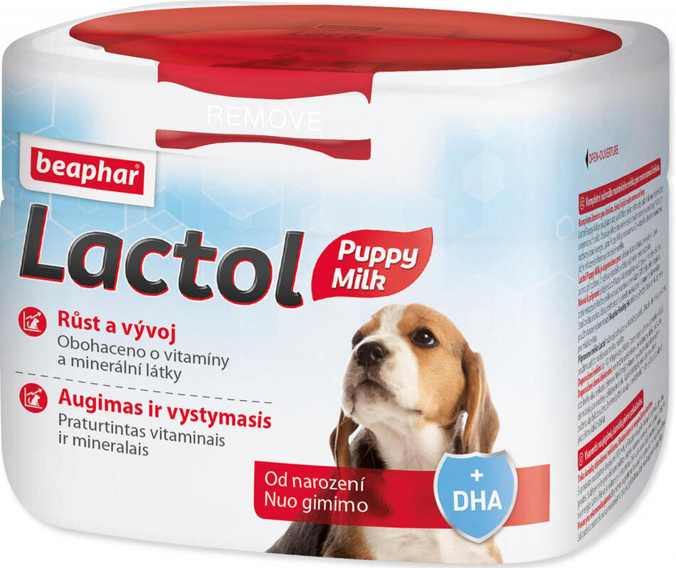 Beaphar mléko sušené Lactol Puppy 500g