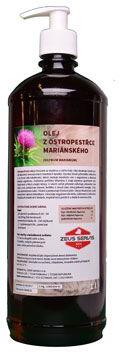 Olej z ostropestřce pro koně a psy ZEUS 1000ml