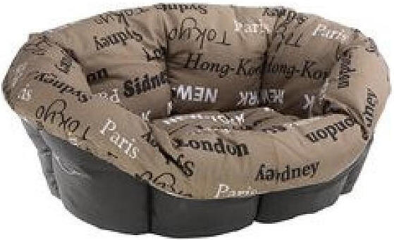 Polštář SOFA 10 bavlna města 96x71x32cm Ferplast 1ks