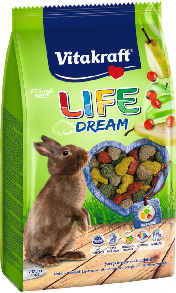 Vitakraft Rodent Rabbit Life Dream 600g