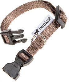 Obojek nylon CLUB C 32cmx10mm hnědý Ferplast 1ks