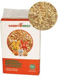Dřevěná podestýlka Rabbit Weed KLASIK 60l, 1,5kg