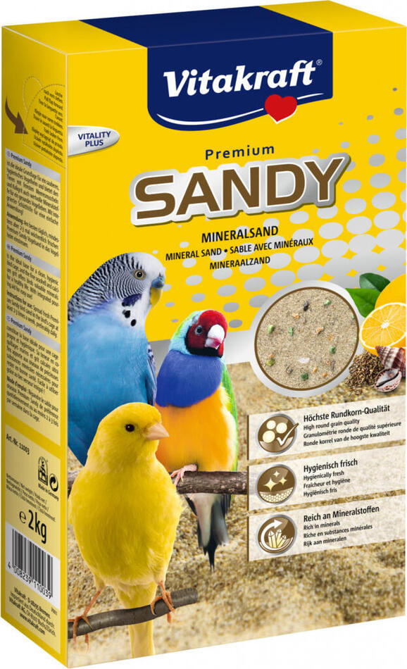 Vitakraft Bird Sandy Premium papoušci písek 2kg