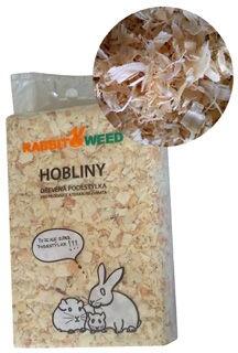 Dřevěná podestýlka Rabbit Weed TOP hrubá 30l, 0,6kg