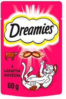 Dreamies kočka pochoutka s hovězím 60g