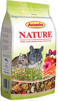 Avicentra Nature Premium činčila+osmák 850g