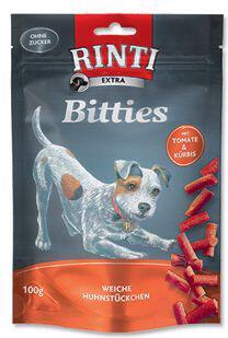 Rinti Dog Extra Mini-Bits pochoutka rajče+dýně 100g