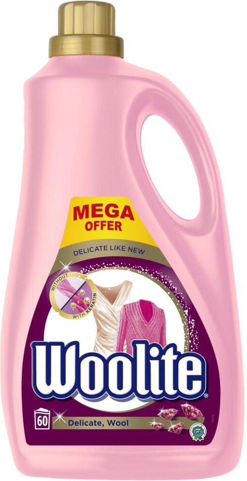 Prací prostředek Woolite Extra Delicate gel 3,6l