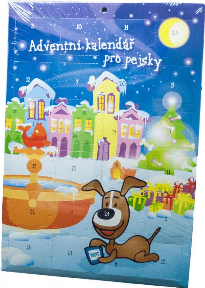 Adventní kalendář pro psy Mapes 280g
