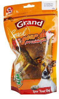 GRAND Dog poch. Suš. Mňamka dršťky 100g