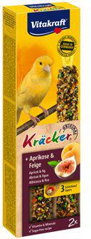 Vitakraft Bird Kräcker Kanár meruňka+fík tyč 2ks